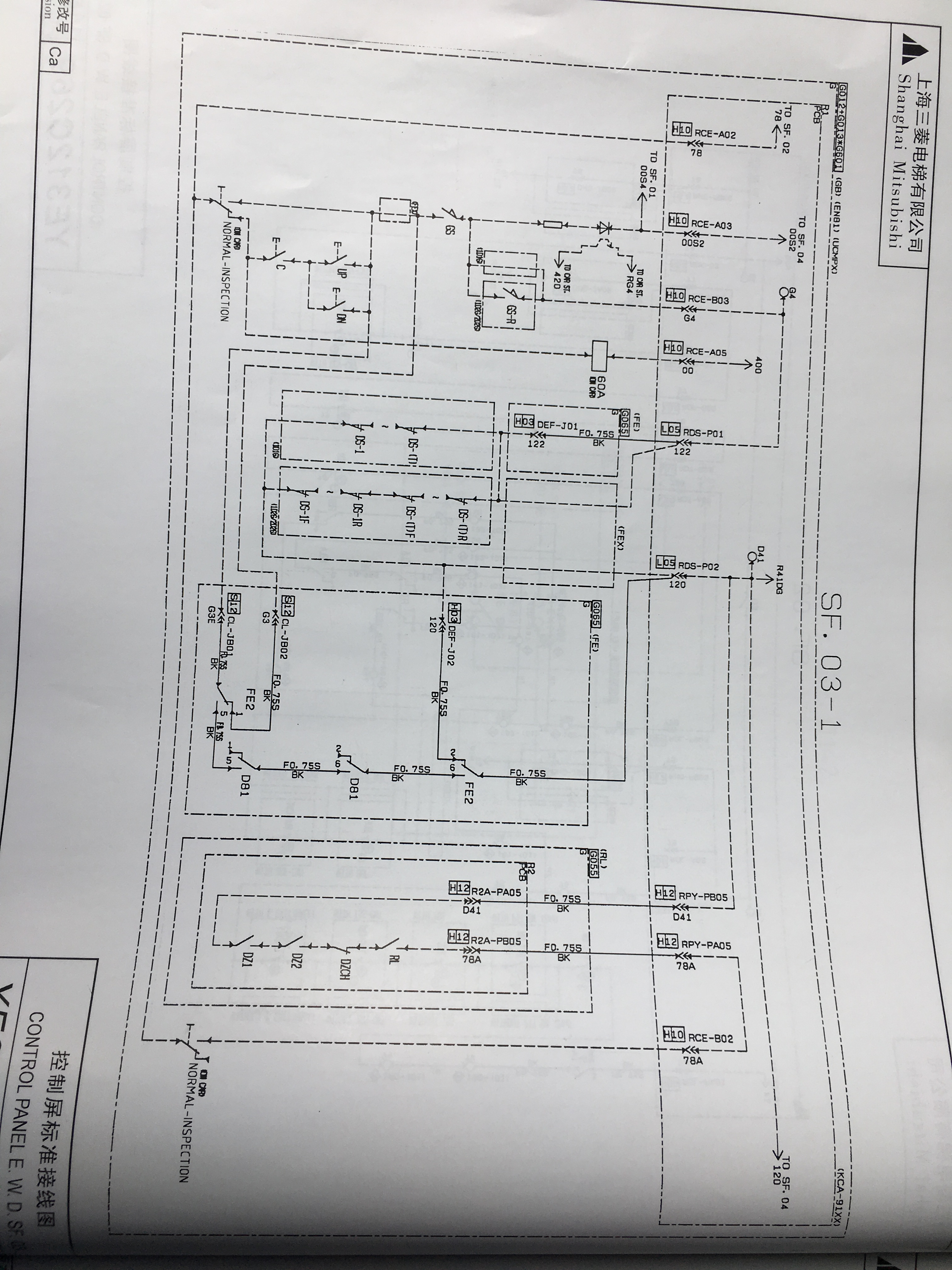 4三菱elenessa电梯安全回路详解