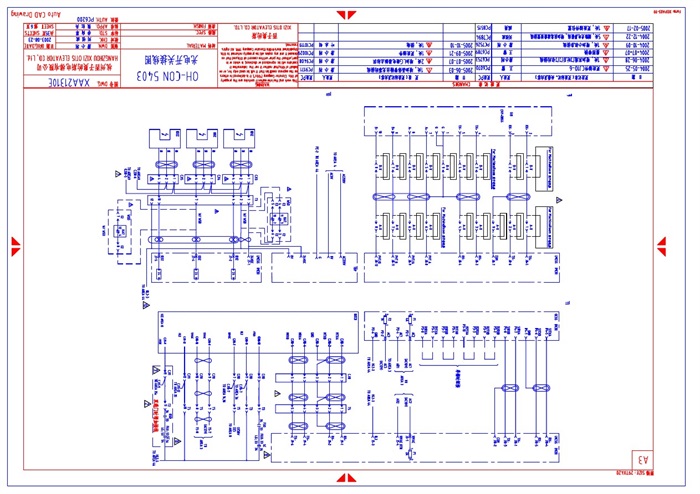 1西子奥的斯ohcon5403电梯电气原理图