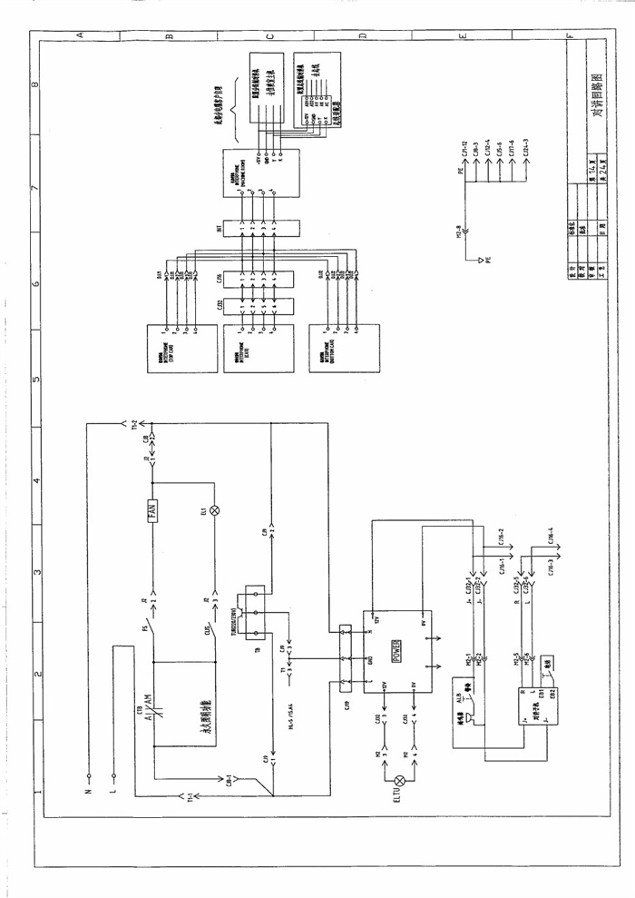 1,默纳克nice3000 电气原理图