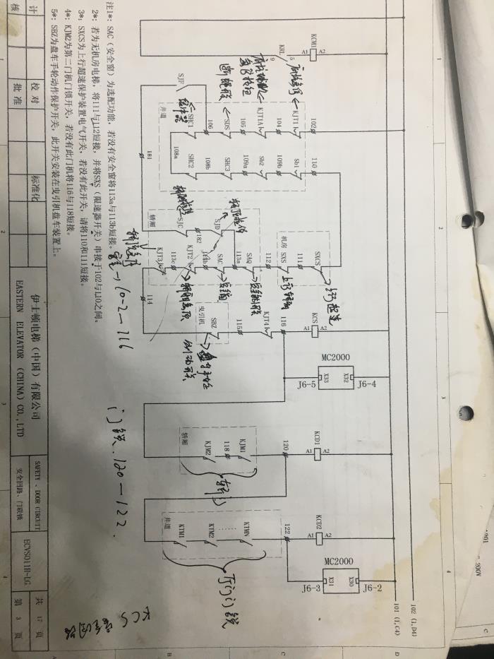 伊士顿电梯安全回路详解